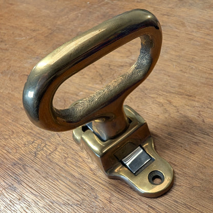 Brass Folding Step - Mast Step - Sprung Toe Step - Used