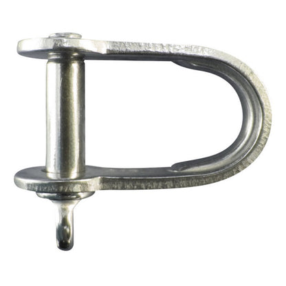 Flat Shackles - 316 Stainless Steel - Sizes M4. M5 & M6