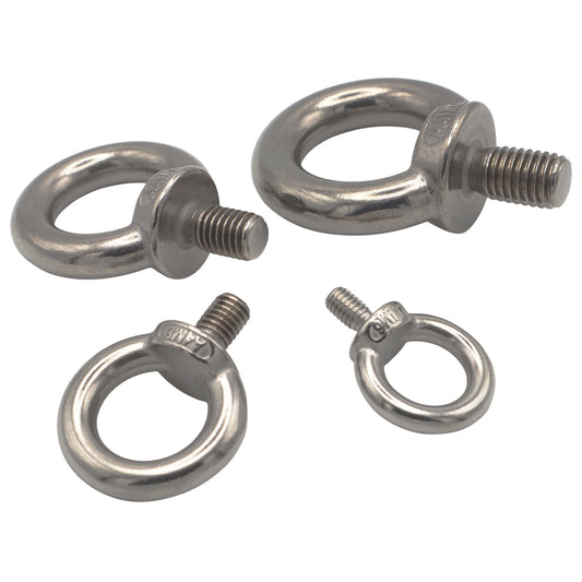 Eye Bolt - 316-Grade Stainless - Metric Thread - For Anchorages And Lifting Points