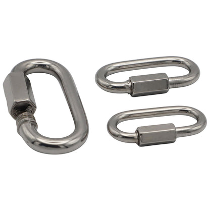 Chain Repair Link - 316-Grade Stainless Steel, For Joining Stainless Steel Chain - Chain Quick Link