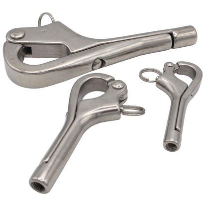 Pelican Hook - Quick Release Clip - 316-Grade Stainless Steel  - Choice Of Metric Sizes