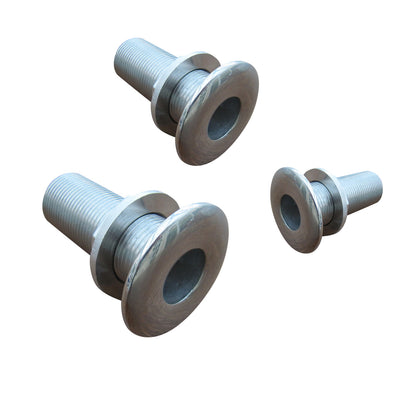 Boat Hull Skin Fitting, Pipe Inlet / Outlet 316 Stainless Steel