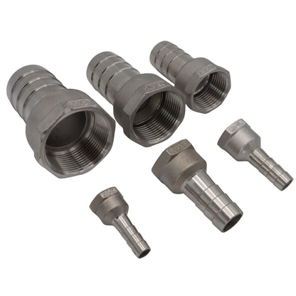 Pipe Fitting With Internal Thread - 3/8” to 1.5” BSP - A4 Stainless Steel
