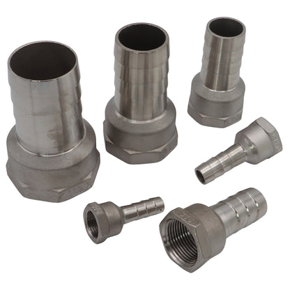 Pipe Fitting With Internal Thread - 3/8” to 1.5” BSP - A4 Stainless Steel