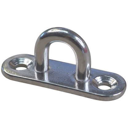 Pad Eye Mounting Hoop With 2 Mounting Holes A2 Stainless Steel
