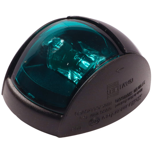 LED Navigation Lamp Starboard Side, For Boats Up To 50m In Length - Hella