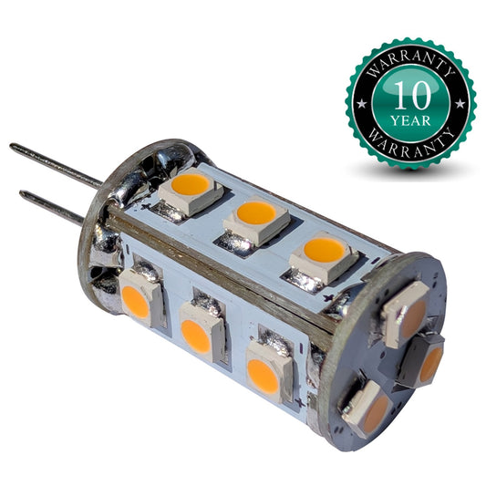 LED Replacement Bulb By NauticLED – G4 Fitting – Warm White – 135 Lumen