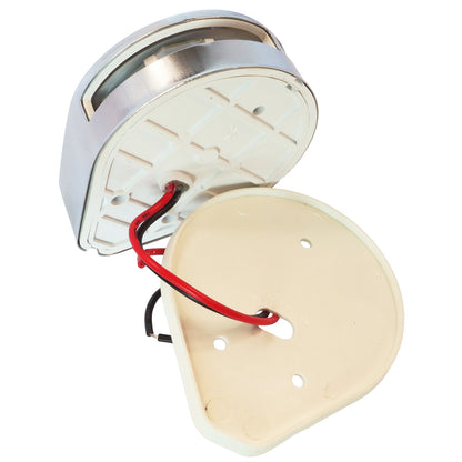 Osculati Evoled Stainless Steel LED Navigation Light Bicolour - Red/Green – 112.5 Degrees Each Light – Suitable For Vessels Up To 20m Long – 12V