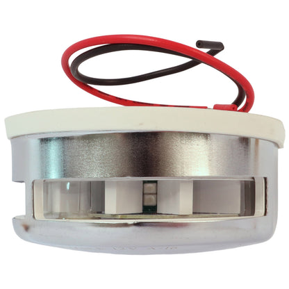 Osculati Evoled Stainless Steel LED Navigation Light Bicolour - Red/Green – 112.5 Degrees Each Light – Suitable For Vessels Up To 20m Long – 12V