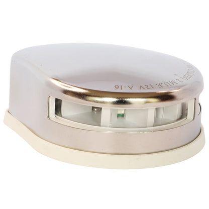 Osculati Evoled Stainless Steel LED Navigation Light Bicolour - Red/Green – 112.5 Degrees Each Light – Suitable For Vessels Up To 20m Long – 12V