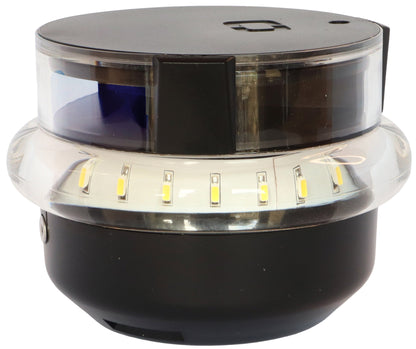 Osculati Discovery Mast Head Navigation Light – 360 Degree Light + Red / Green / White - 12V Or 24V – 20m Length Vessel