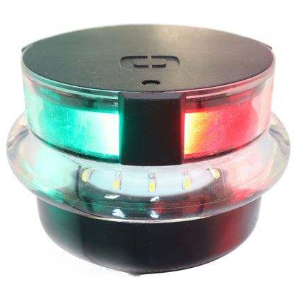 Osculati Discovery Mast Head Navigation Light – 360 Degree Light + Red / Green / White - 12V Or 24V – 20m Length Vessel