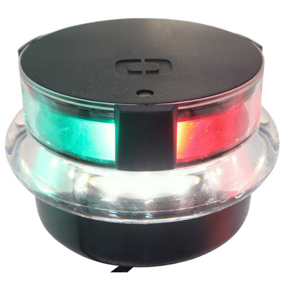 Osculati Discovery Mast Head Navigation Light – 360 Degree Light + Red / Green / White - 12V Or 24V – 20m Length Vessel