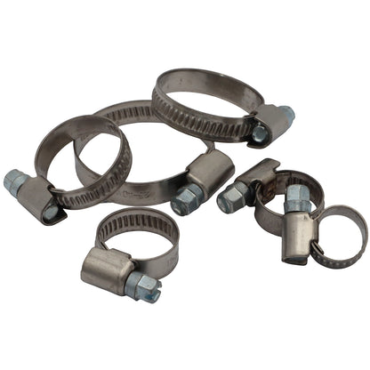 Osculati AISI 316 Stainless Steel Heavy Duty Hose Clamps With Minted (Press-Formed) Teeth