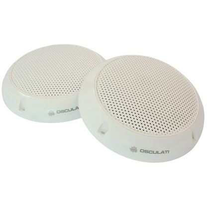 Waterproof Stereo Speakers – Osculati – 40 Watt RMS – Sold As A Pair – UV Resistant – Suitable For Boat Exteriors