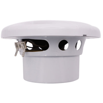 Pair Of White 4” Marine Speakers -Osculati Dual Cone Loudspeakers - Waterproof - UV Resistant