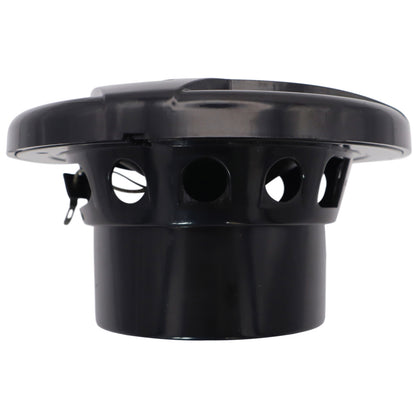 Pair Of Black 4” Marine Speakers - Osculati Dual Cone Loudspeakers - Waterproof - UV Resistant