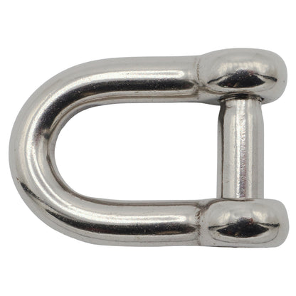 Stainless Steel D-Shackle With Hexagon Socket Pin – 316-Grade Stainless Steel - Metric Sizes