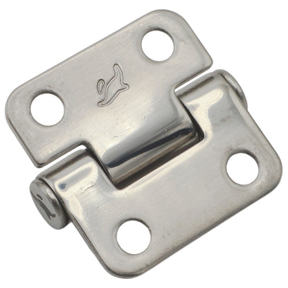 Stainless Steel Holding Hinge – 316 Grade Stainless Friction Hinge With Polished Finish 38x37mm