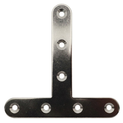 T-bracket – 316 Stainless Steel – Flat Shape – Reinforcing Bracket For Wooden T-Joints