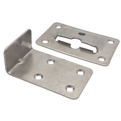 Table / Shelf Mounting Support Bracket – Easy To Install & Remove – A2 Stainless Steel