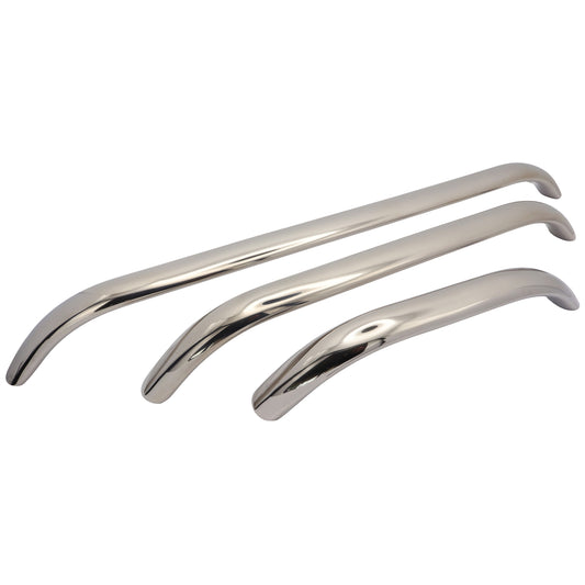Grab Handle – Polished 316-Grade Stainless Steel – Hidden Attachment – Available In 3 Sizes