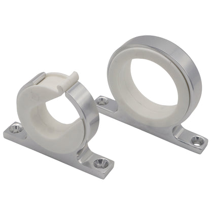 Fishing Rod Storage Holder – Anodised Aluminium With White Nylon Inserts