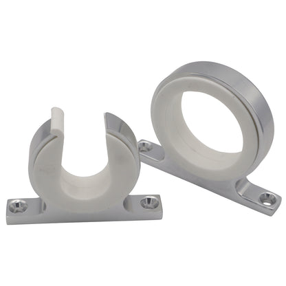 Fishing Rod Storage Holder – Anodised Aluminium With White Nylon Inserts