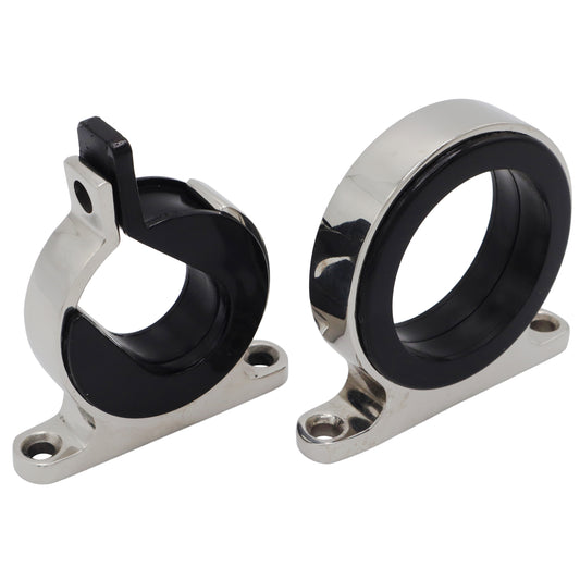 Lockable Fishing Rod Storage Holder – 316-Grade Stainless Steel With Nylon Inserts