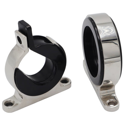 Lockable Fishing Rod Storage Holder – 316-Grade Stainless Steel With Nylon Inserts