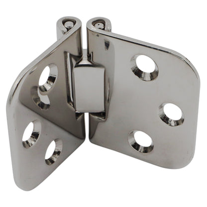 Stainless Steel 180 Degree Hinge – 316 Grade Stainless Hinge With Polished Finish 71 x 42mm