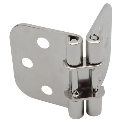 Stainless Steel 180 Degree Hinge – 316 Grade Stainless Hinge With Polished Finish 71 x 42mm