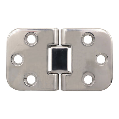 Stainless Steel 180 Degree Hinge – 316 Grade Stainless Hinge With Polished Finish 71 x 42mm