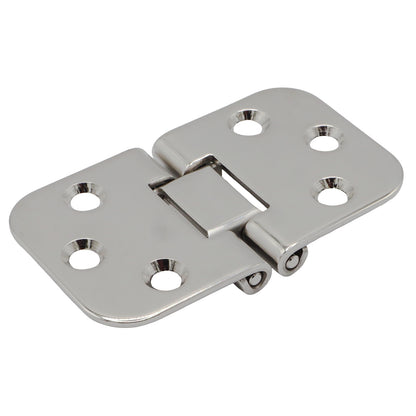 Stainless Steel 180 Degree Hinge – 316 Grade Stainless Hinge With Polished Finish 71 x 42mm