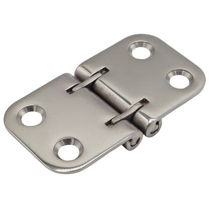 Stainless Steel 180 Degree Hinge – 316 Grade Stainless Hinge With Polished Finish 71 x 40mm