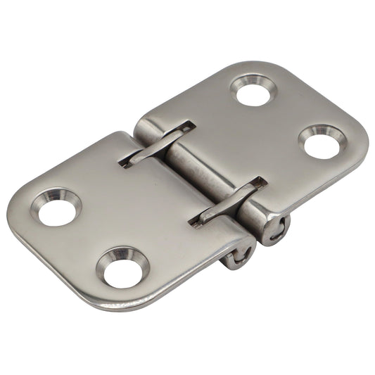 Stainless Steel 180 Degree Hinge – 316 Grade Stainless Hinge With Polished Finish 71 x 40mm