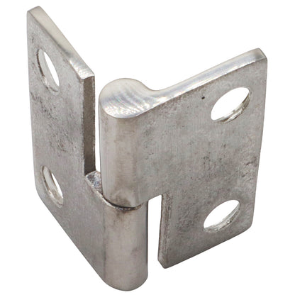 Stainless Steel 2 Part Removable Hinges – 316 Grade Stainless Hinge With Polished Finish - 37 x 37mm – Available In Left Or Right Side