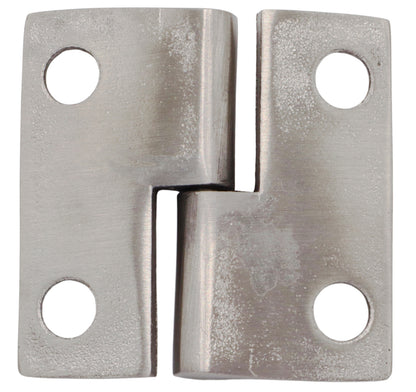Stainless Steel 2 Part Removable Hinges – 316 Grade Stainless Hinge With Polished Finish - 37 x 37mm – Available In Left Or Right Side
