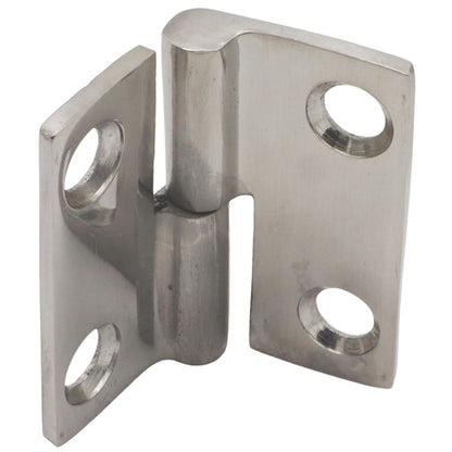 Stainless Steel 2 Part Removable Hinges – 316 Grade Stainless Hinge With Polished Finish - 37 x 37mm – Available In Left Or Right Side