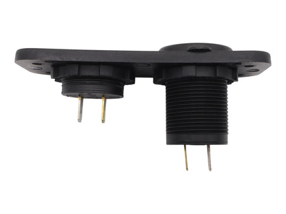 Marine Power Outlet With USB-A & USB-C Including Digital Voltmeter Display