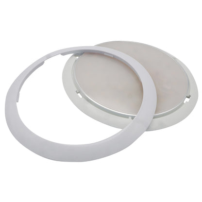 Ultra Flat LED Light With Touch Switch – 12/24V – 3W – Flush Mounting – 168 Lumen – White Surround
