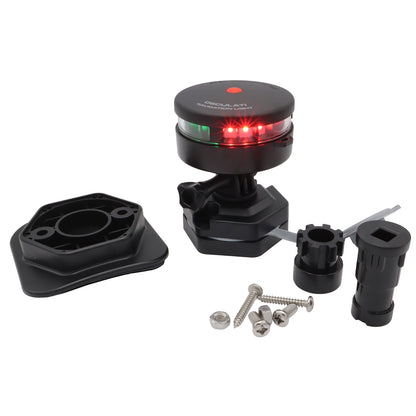Osculati Portable Navilight - 360 Degree Bi-Colour Navigation Light – Angle Adjustment – Battery Powered