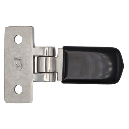 Hinged Stainless Steel Door Stop For Sliding Doors & Windows – 316-Grade Stainless Steel With PVC Cover