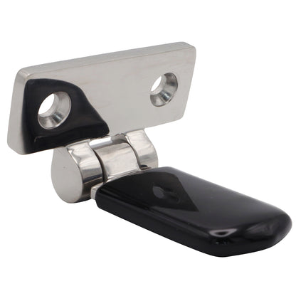 Hinged Stainless Steel Door Stop For Sliding Doors & Windows – 316-Grade Stainless Steel With PVC Cover