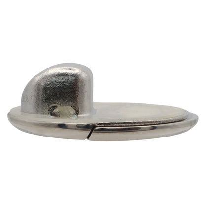 Polished A4 Stainless Steel Waterproof Round Lifting Handle – 51mm Diameter