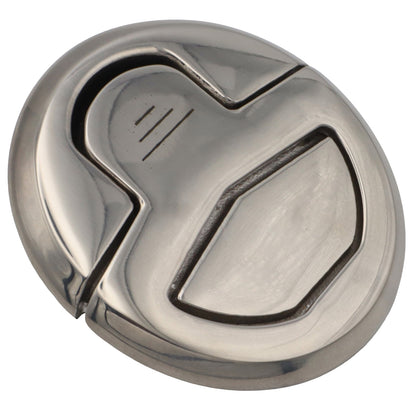 Polished A4 Stainless Steel Waterproof Round Lifting Handle – 51mm Diameter