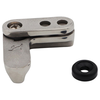 Polished Stainless Cupboard / Draw Closure Latch – 316-Grade Stainless – With Detent