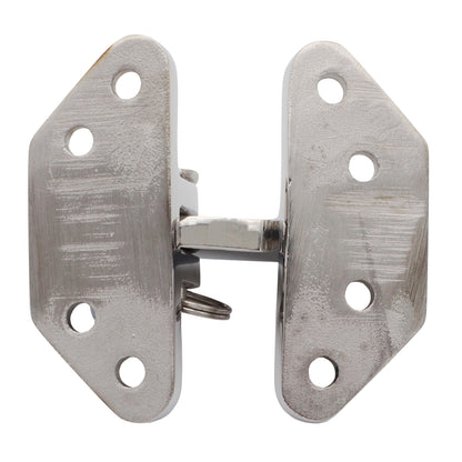 Boat Hatch Hinge – 316-Grade Stainless – With Removable Pin – Heavy Duty