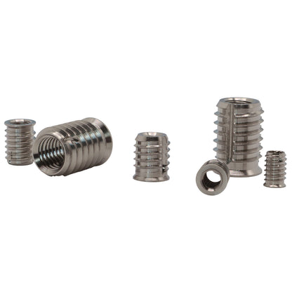Self-Tapping Metric Threaded Inserts – 316 Stainless – Thru-Tapped – For Marine Use