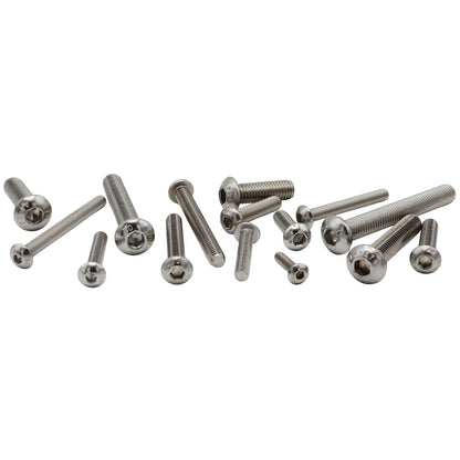 A4 Stainless Steel Button Socket-Head Screws – Marine Grade Stainless Steel